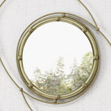 Evonne Modern Circular Wall Mirror by Christopher Knight Home - N/A