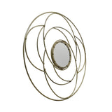 Evonne Modern Circular Wall Mirror by Christopher Knight Home - N/A