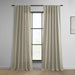 Exclusive Fabrics Classic Faux Linen Curtain (1 Panel)