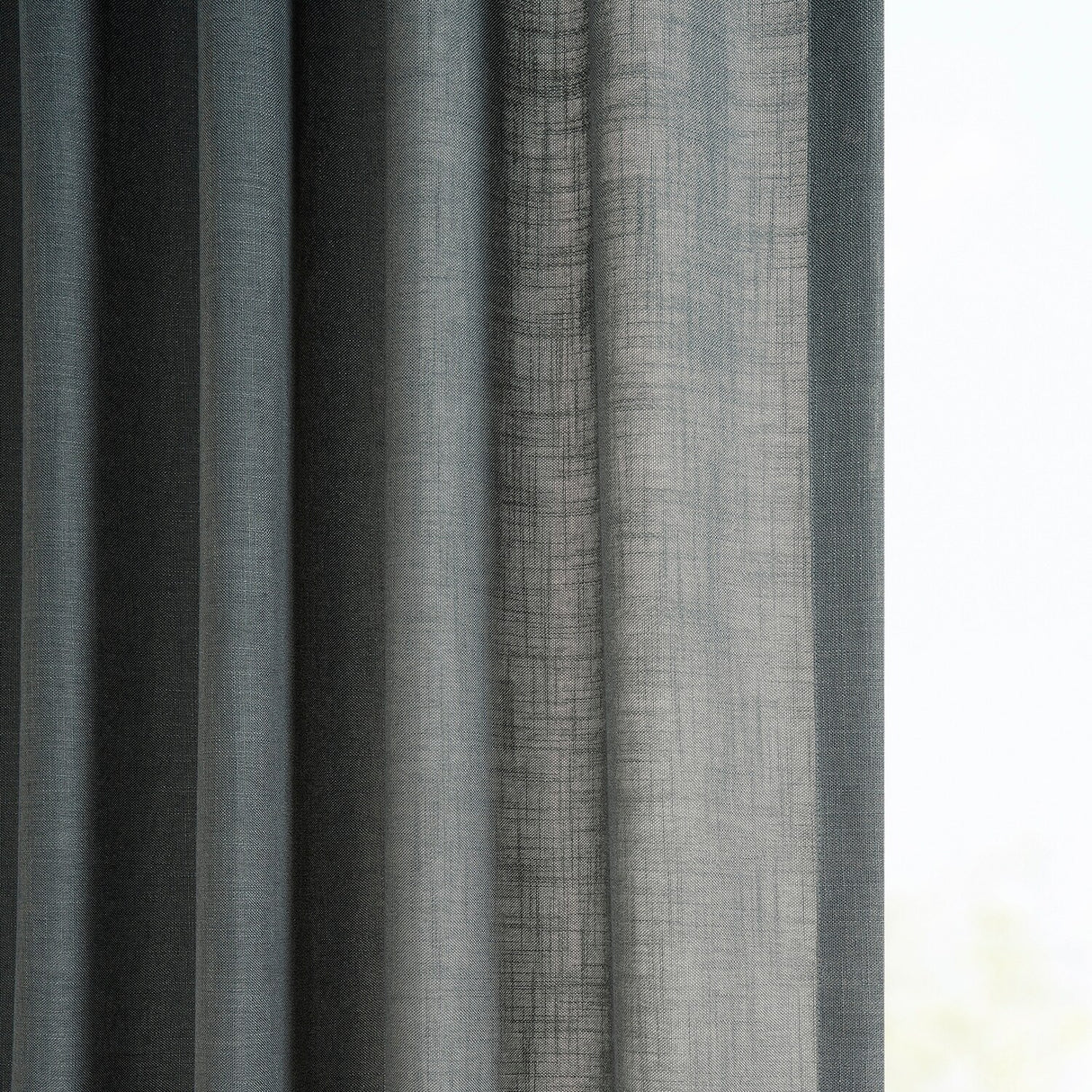 Exclusive Fabrics Classic Faux Linen Curtain (1 Panel)