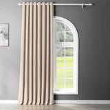 Exclusive Fabrics Extra Wide Room Darkening Grommet Curtain Panel - 100 x 108