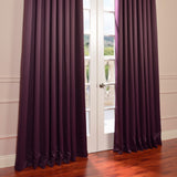 Exclusive Fabrics Extra Wide Room Darkening Grommet Curtain Panel - 100 x 108