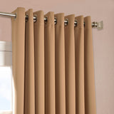 Exclusive Fabrics Extra Wide Room Darkening Grommet Curtain Panel - 100 x 108