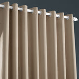 Exclusive Fabrics Extra Wide Room Darkening Grommet Curtain Panel - 100 x 108