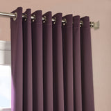 Exclusive Fabrics Extra Wide Room Darkening Grommet Curtain Panel - 100 x 108