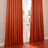 Exclusive Fabrics Extra Wide Room Darkening Grommet Curtain Panel - 100 x 108