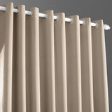 Exclusive Fabrics Extra Wide Room Darkening Grommet Curtain Panel - 100 x 108