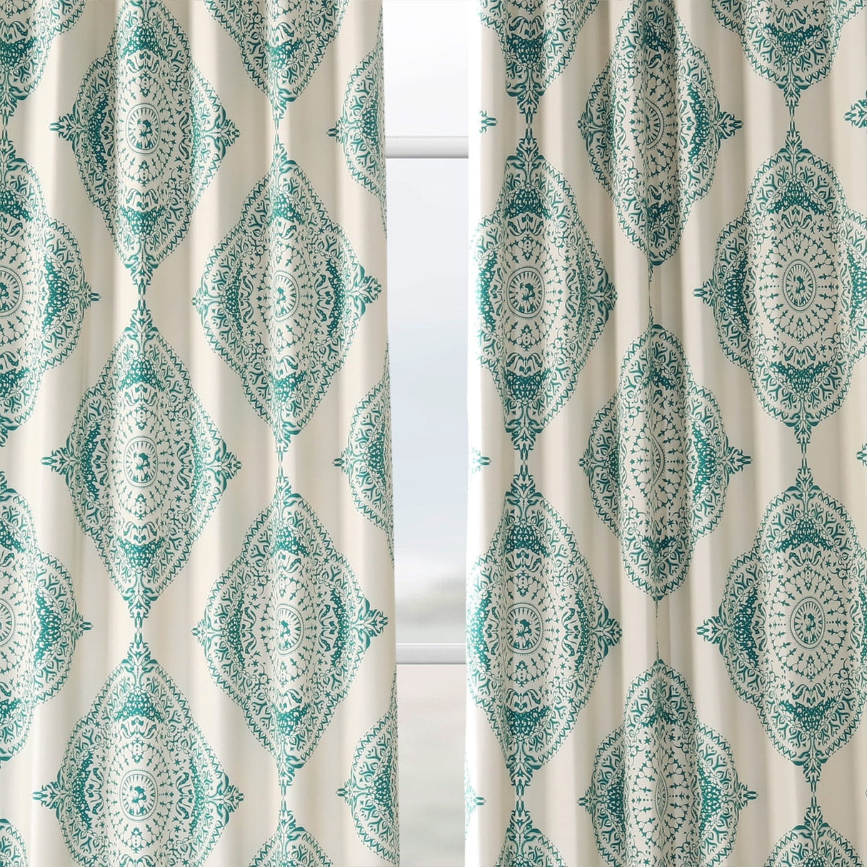 Exclusive Fabrics Henna 63-inch Room Darkening Curtain Panel Pair (2 Panels)