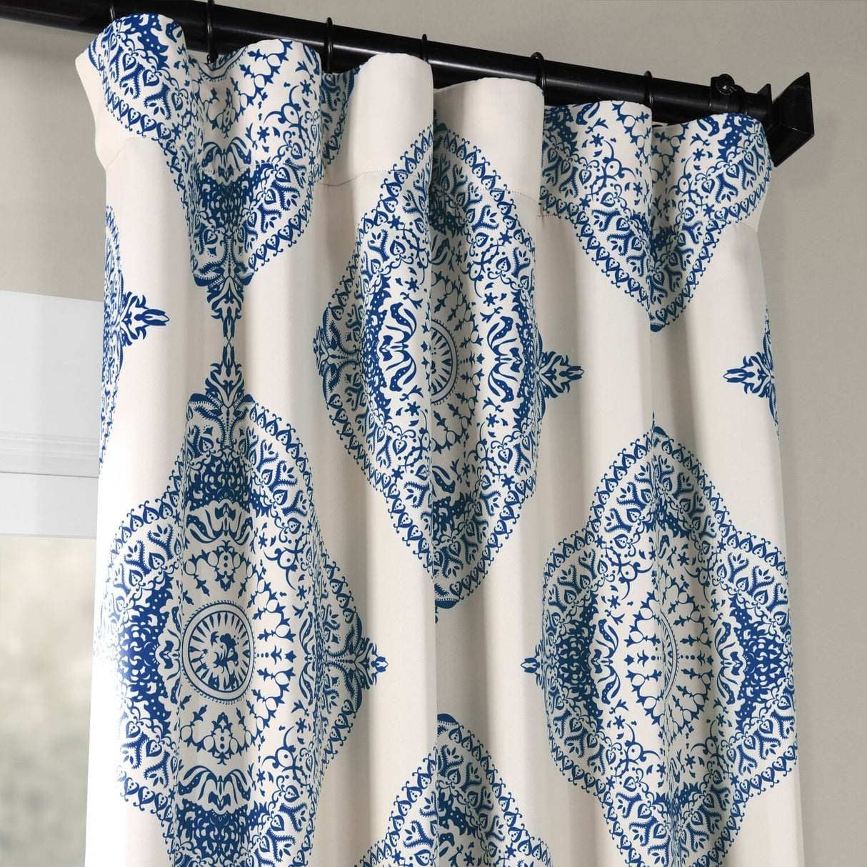 Exclusive Fabrics Henna 63-inch Room Darkening Curtain Panel Pair (2 Panels)