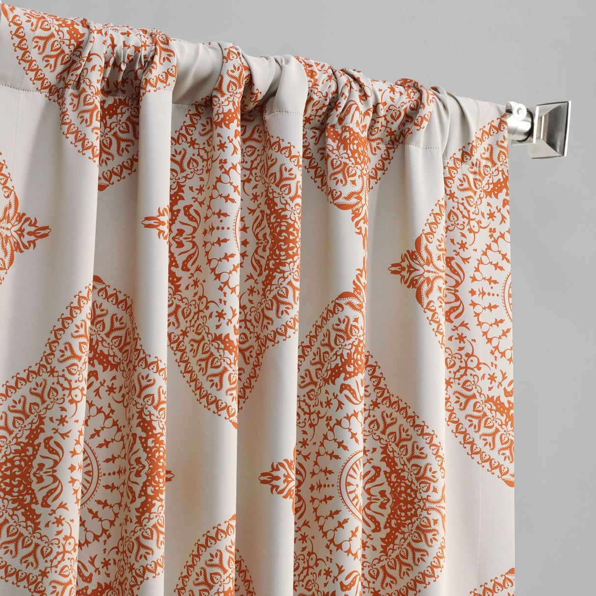 Exclusive Fabrics Henna 63-inch Room Darkening Curtain Panel Pair (2 Panels)