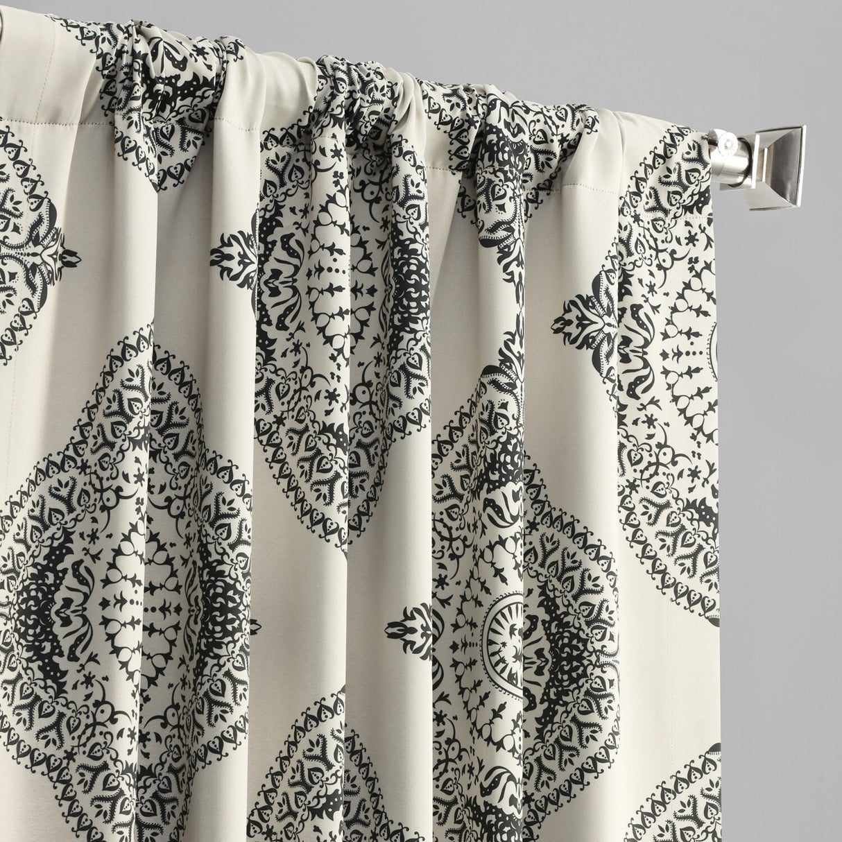 Exclusive Fabrics Henna 63-inch Room Darkening Curtain Panel Pair (2 Panels)