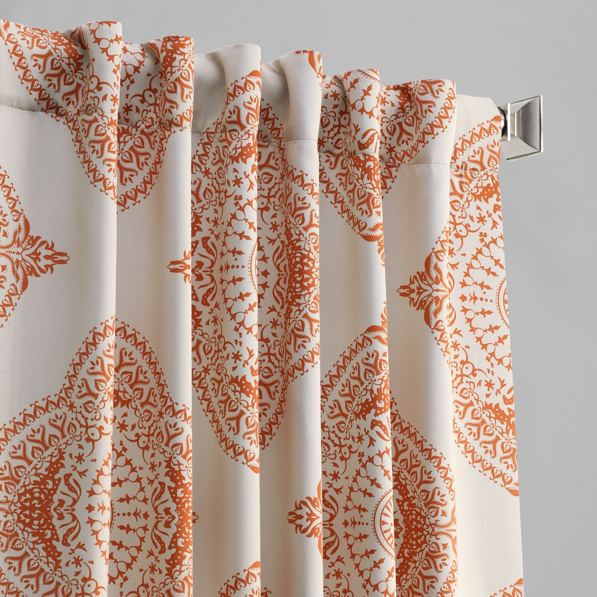 Exclusive Fabrics Henna 63-inch Room Darkening Curtain Panel Pair (2 Panels)