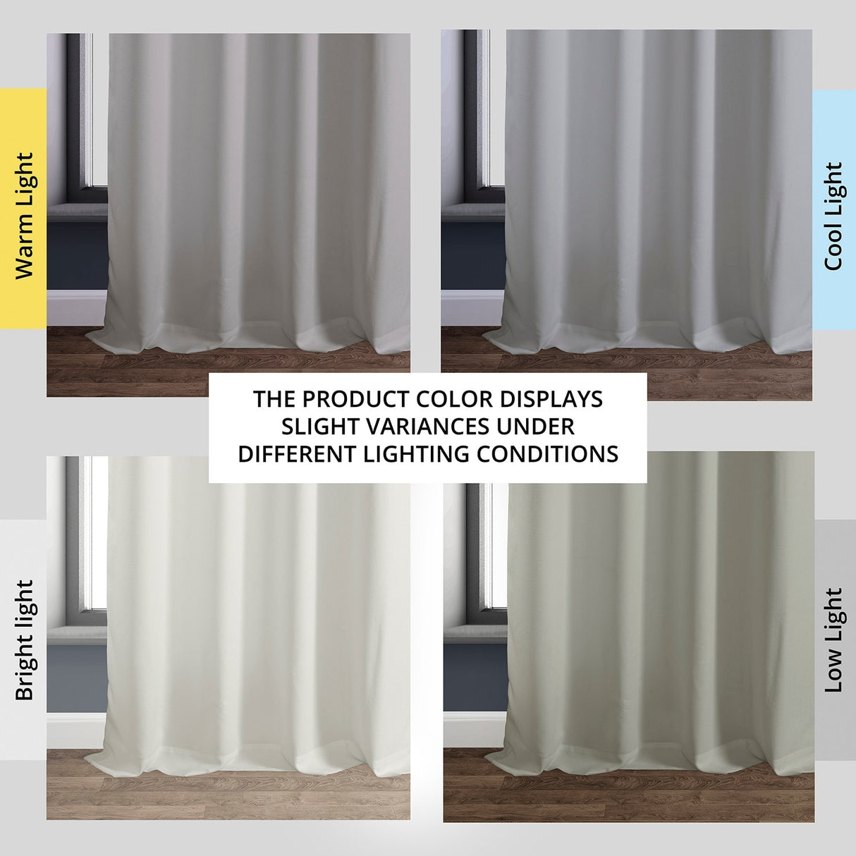 Exclusive Fabrics Italian Faux Linen Grommet Room Darkening Curtains (1 Panel) - Contemporary Elegance, Stylish Functionality