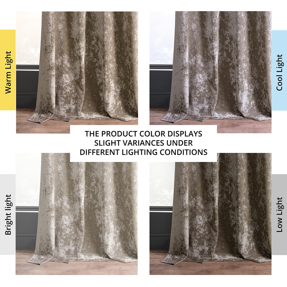 Exclusive Fabrics Lush Crush Velvet Curtains - Grommet Room Darkening Curtain for Bedroom & Living Room (1 Panel)