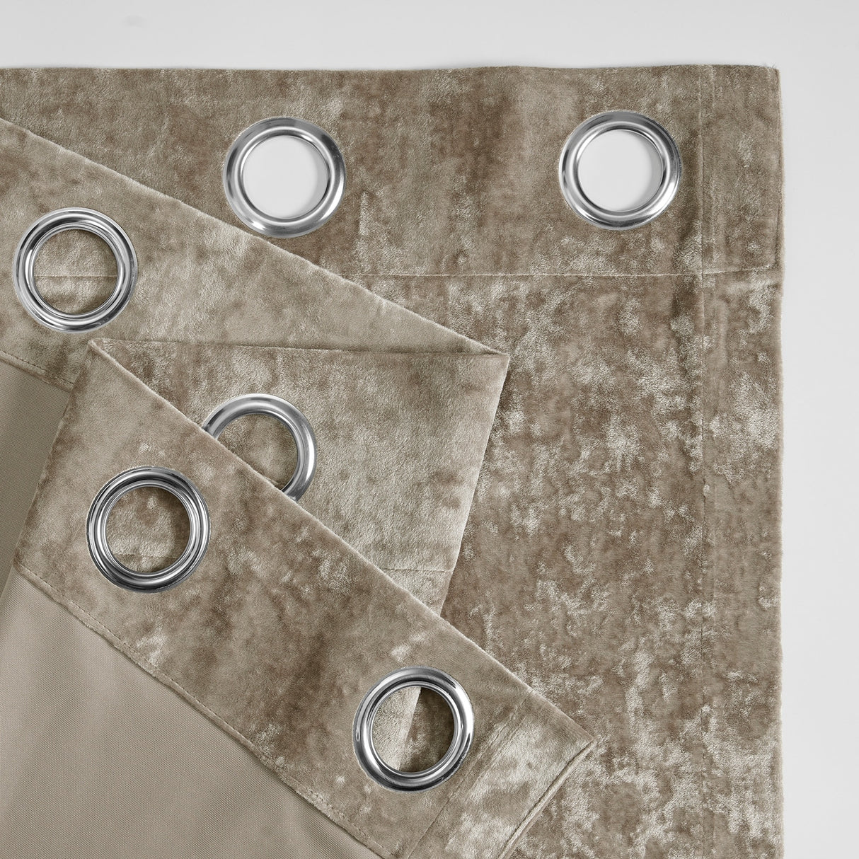 Exclusive Fabrics Lush Crush Velvet Curtains - Grommet Room Darkening Curtain for Bedroom & Living Room (1 Panel)