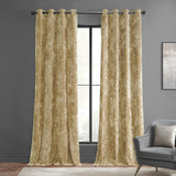 Exclusive Fabrics Lush Crush Velvet Curtains - Grommet Room Darkening Curtain for Bedroom & Living Room (1 Panel)
