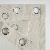 Exclusive Fabrics Lush Crush Velvet Curtains - Grommet Room Darkening Curtain for Bedroom & Living Room (1 Panel)