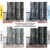 Exclusive Fabrics Lush Crush Velvet Curtains - Grommet Room Darkening Curtain for Bedroom & Living Room (1 Panel)