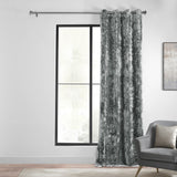 Exclusive Fabrics Lush Crush Velvet Curtains - Grommet Room Darkening Curtain for Bedroom & Living Room (1 Panel)