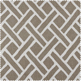 Exclusive Fabrics Martinique Printed Cotton Room Darkening Tie-Up Window Shades - 46 X 63