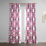 Exclusive Fabrics Modern Geometric Room Darkening Cotton Window Curtains (1 Panel)