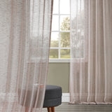Exclusive Fabrics Open Weave Linen Sheer Curtain (1 Panel)