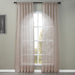 Exclusive Fabrics Open Weave Linen Sheer Curtain (1 Panel)