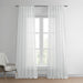 Exclusive Fabrics Open Weave Linen Sheer Curtain (1 Panel)