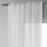 Exclusive Fabrics Open Weave Linen Sheer Curtain (1 Panel)