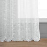 Exclusive Fabrics Open Weave Linen Sheer Curtain (1 Panel)
