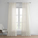 Exclusive Fabrics Open Weave Linen Sheer Curtain (1 Panel)