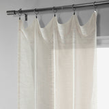 Exclusive Fabrics Open Weave Linen Sheer Curtain (1 Panel)