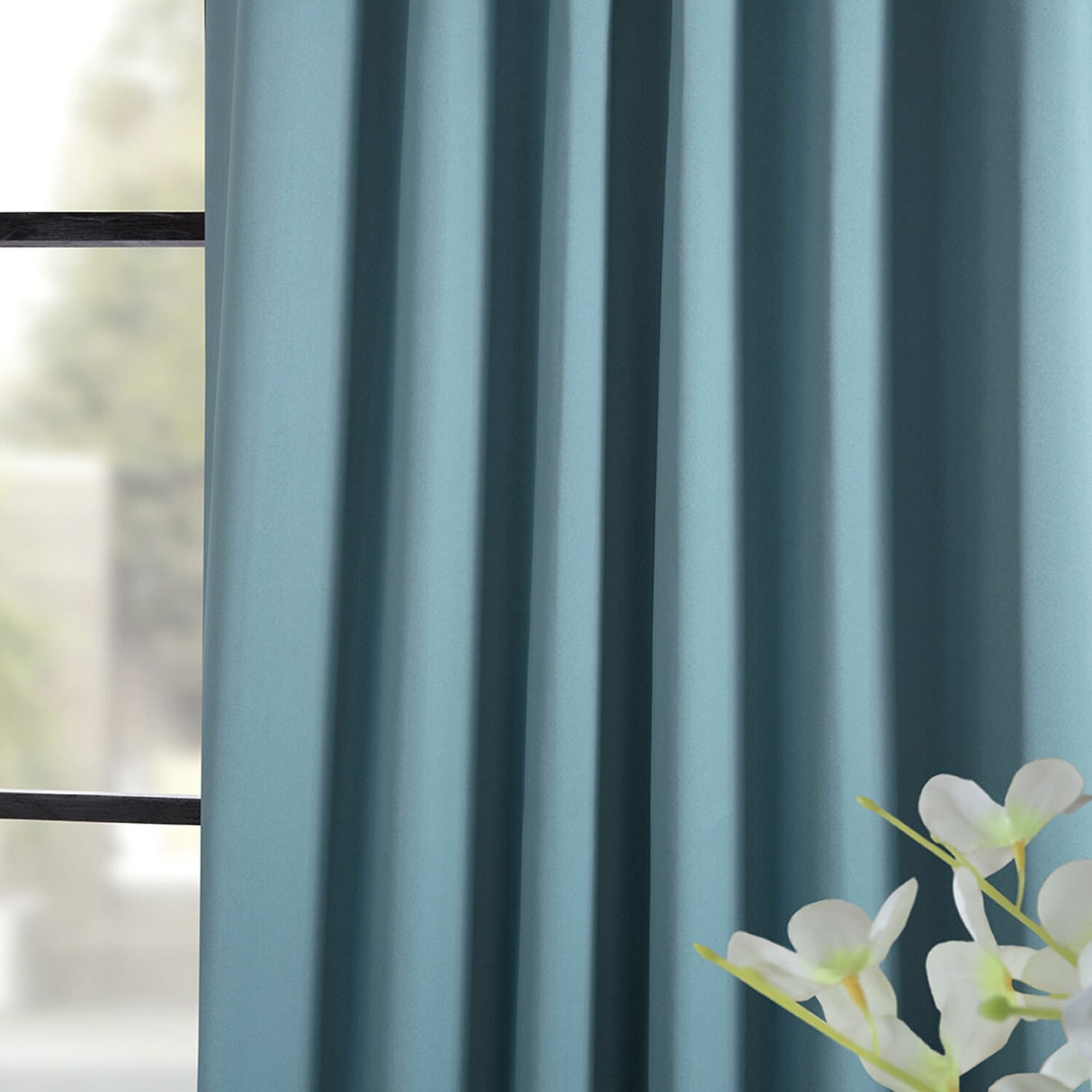 Exclusive Fabrics Room Darkening 108-inch Curtain Panel Pair