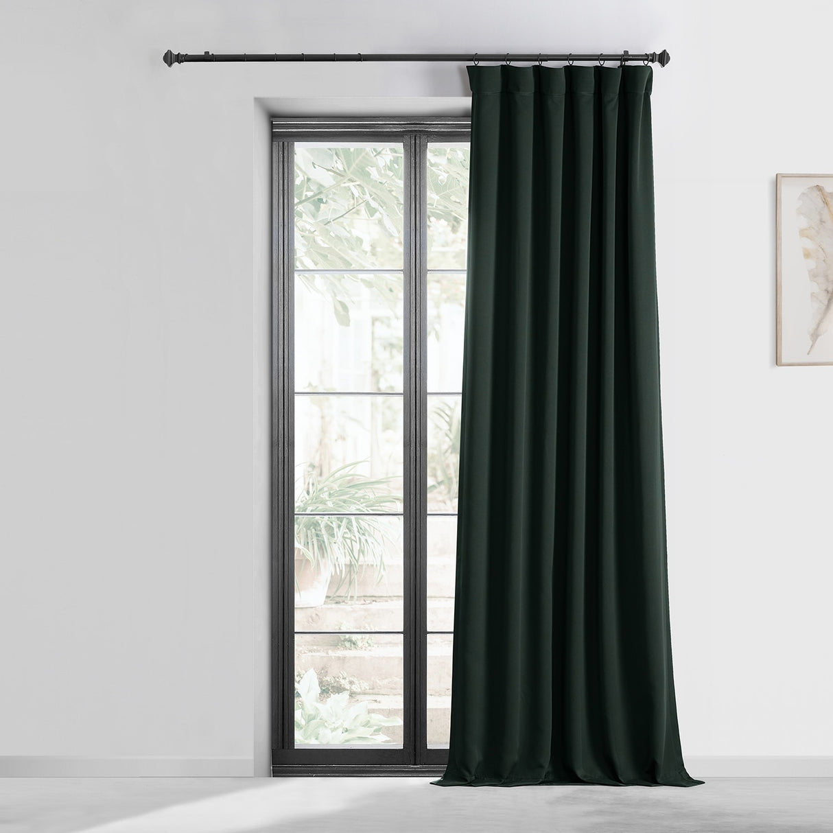 Exclusive Fabrics Room Darkening 108-inch Curtain Panel Pair