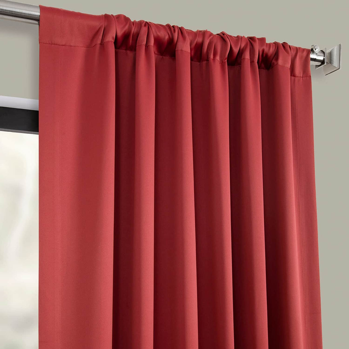 Exclusive Fabrics Room Darkening 108-inch Curtain Panel Pair