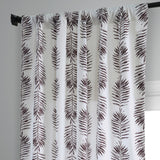 Exclusive Fabrics Sago Paisley Harmony Printed Cotton Room Darkening Curtains (1 Panel)