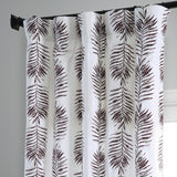 Exclusive Fabrics Sago Paisley Harmony Printed Cotton Room Darkening Curtains (1 Panel)