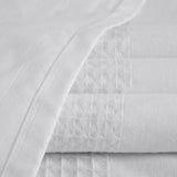 Exclusive Fabrics Serinity Cotton Rod Pocket Sheer Curtains For Bedroom & Living Room Curtains Pair (2 Panels)