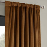 Exclusive Fabrics Signature Velvet Blackout Curtain 120 Inches Long (1 Panel)