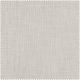 Exclusive Fabrics Simply Faux Linen Curtains - 2 Panels - Light Filtering Window Curtains