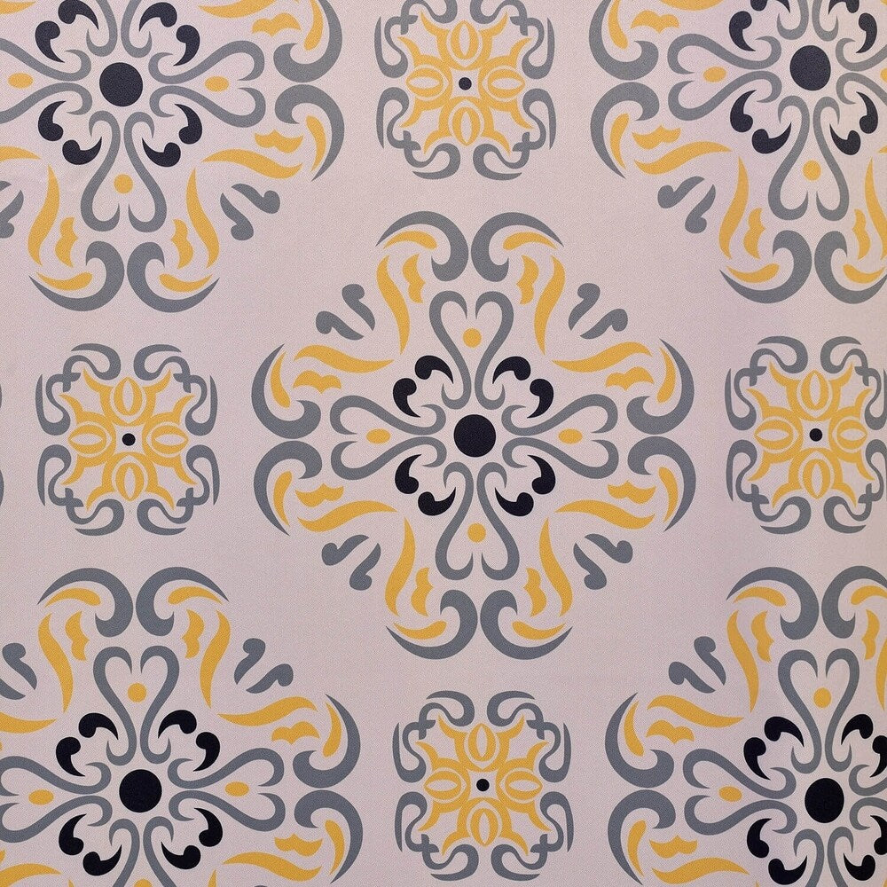Exclusive Fabrics Tea Time China Blue 63 inches Room Darkening Curtain Panel Pair (2 Panels) - 50x63