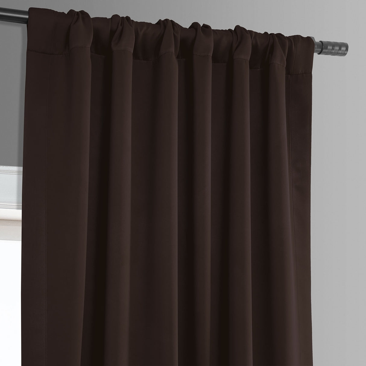 Exclusive Fabrics Room Darkening Curtain Panel Pair 63 inches (2 Panels) - 50 x 63