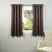 Exclusive Fabrics Room Darkening Grommet Curtain Panel Pair 63 Inches Long (2 Panels)