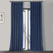 Exclusive Fabrics Vintage Cotton Velvet Room Darkening Curtains - Luxurious Drapery in Timeless Elegance (1 Panel)