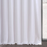 Exclusive Fabrics Vintage Cotton Velvet Room Darkening Curtains - Luxurious Drapery in Timeless Elegance (1 Panel)