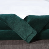 Exclusive Fabrics Vintage Cotton Velvet Room Darkening Curtains - Luxurious Drapery in Timeless Elegance (1 Panel)