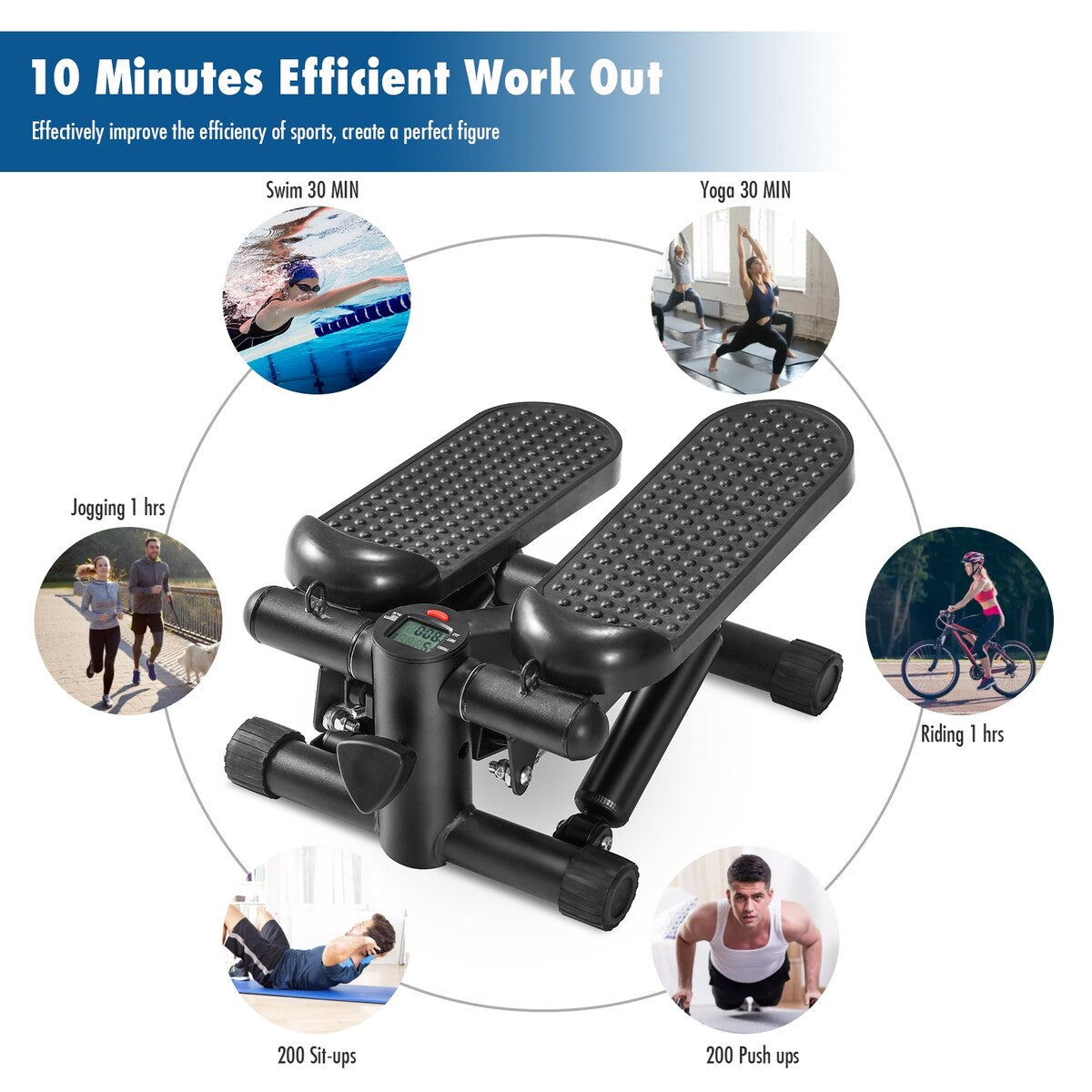 Exercise Machine Equipment Fitness Climber Stepper