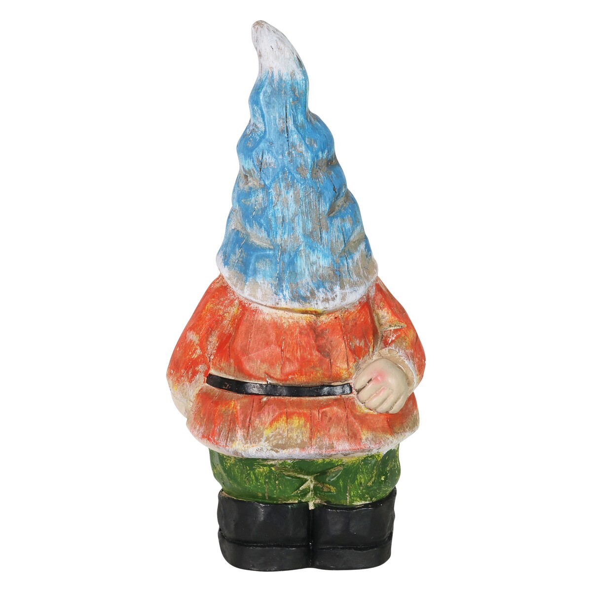 Exhart Can't See Wrinkled Hat Garden Gnome Statue