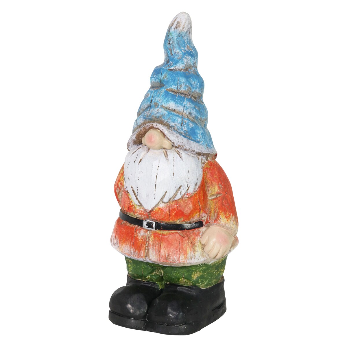 Exhart Can't See Wrinkled Hat Garden Gnome Statue