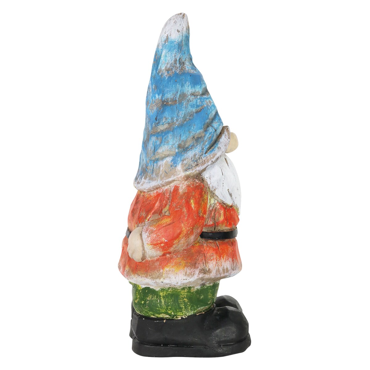Exhart Can't See Wrinkled Hat Garden Gnome Statue
